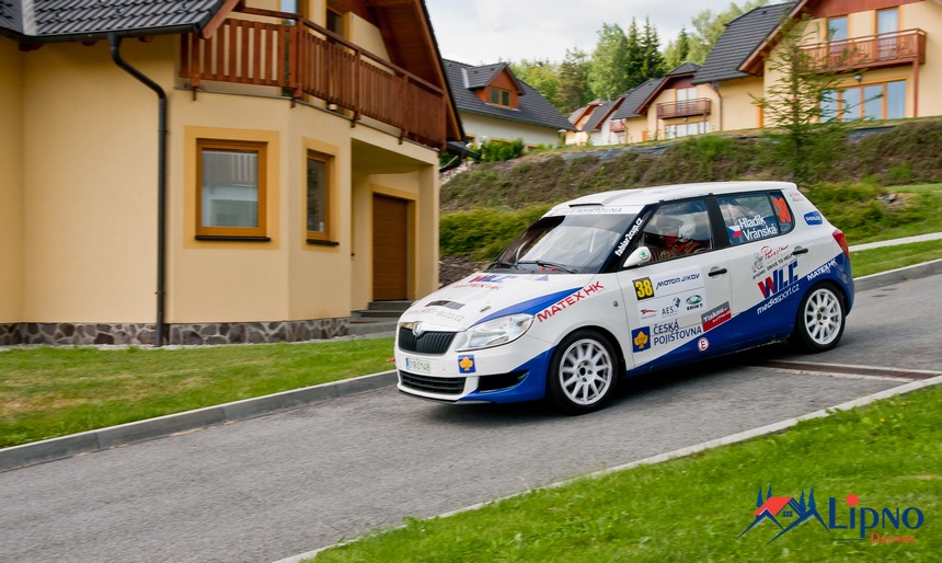 40. ročník Rallye Český Krumlov projížděl i naším parkem 